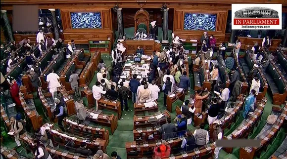 Election Laws (Amendment Bill), voter id aadhar card link, linking voter id card aadhar card, Parliament winter session, Parliament news, Parliament update, Winter Session, Lok Sabha, Rajya Sabha, Adhir Ranjan Chowdhary, BJP, Congress, Latest news, Malayalam news, News in Malayalam, Indian Express Malayalam, IE Malayalam