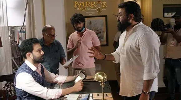 mohanlal, barroz movie, Prithviraj, barroz shooting, barroz location photos, barroz shoot, mohanlal to turn director, Santosh sivan, മോഹൻലാൽ, സന്തോഷ് ശിവൻ, ബറോസ്, mohanlal directorial debut, mohanlal to turn director with barroz, actor mohanlal turning director