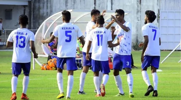 ഗോൾമഴ പെയ്യിച്ച് കേരളം; സന്തോഷ് ട്രോഫിയിൽ വിജയത്തുടക്കം