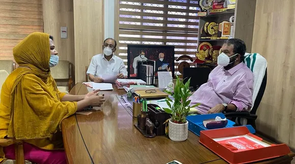 Aneera Kabeer, Trans person Aneera Kabeer, Aneera Kabeer mercy death, Trans Women Aneera Kabeer, അനീറ, അനീറ കബീർ, Aneera, Aneera Kabeer visted minister V Sivan Kutty, kerala news, latest news, news in malayalam, malayalam news, Latest Malayalam News, IE Malayalam, indian express malayalam