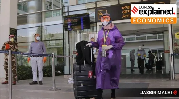 Omicron, Covid19, Coronavirus, Airlines, flight, aviation industry, Covid impact on flights, news, Covid news,Covid19 third wave, ie malayalam explained, indain express expess explained, latest news, malayalam news, news in malayalam, indian express malayalam, ie malayalam