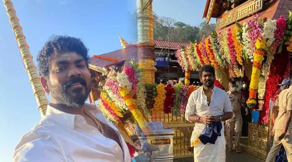 Vignesh Shivan, Vignesh at sabarimala temple, Makaravilakku 2022, Vignesh Shivan latest, ശബരിമല മകരവിളക്ക്, വിഘ്നേഷ് ശിവൻ, Nayanthara