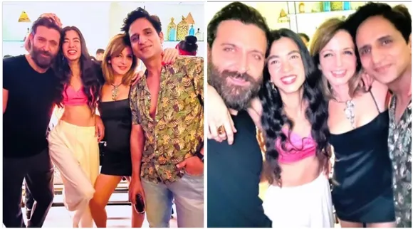 hrithik roshan, saba azad, sussanne khan, arslan goni