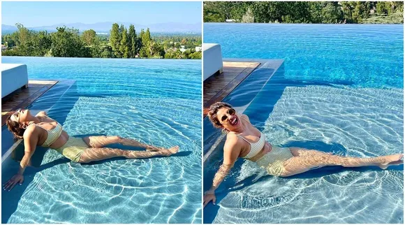 Priyanka Chopra, Priyanka Chopra pool photos, Priyanka Chopra new photos
