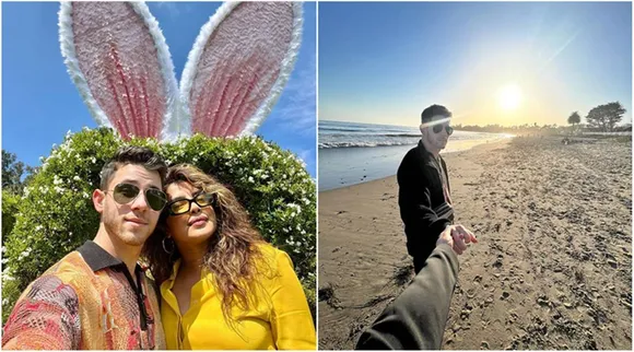 ഈസ്റ്റർ അവധി ആഘോഷിച്ച് പ്രിയങ്കയും നിക്കും; കുഞ്ഞ് എവിടെയെന്ന് ആരാധകർ