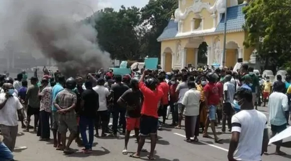 Sri Lanka protest, srilanka, ie malayalam