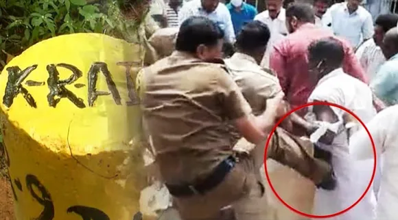 SilverLine, K-Rail, SilverLine survery protest, ie malayalam