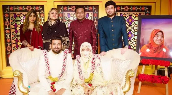 ar rahman, rahman daughter, khatija rahman, khatija wedding