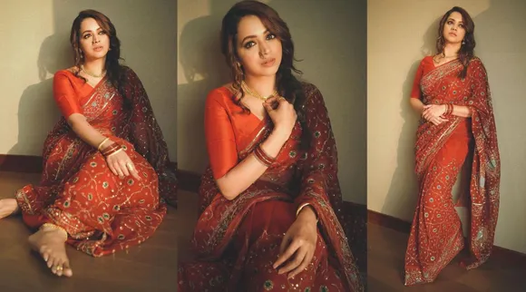 Bhavana, Bhavana saree latest