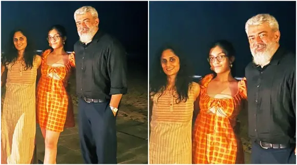 Ajith, Shalini, daughter Anoushka