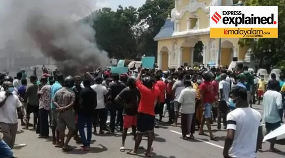 Sri Lanka protest, srilanka, ie malayalam