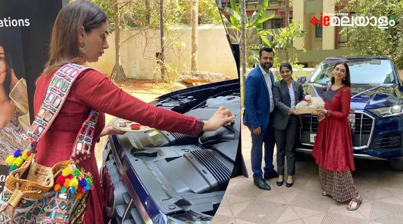 Aditi Rao Hydari, Aditi Rao Hydari Audi Q7