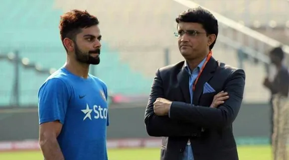 Ganguly, Kohli, Cricket