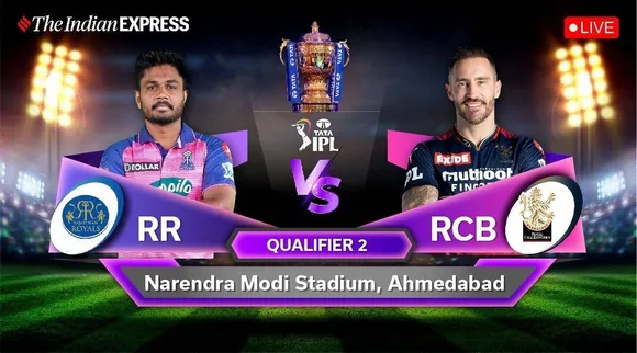 IPL 2022 Qualifier 2, RR vs RCB Score Updates- സെഞ്ചുറിയുമായി ബട്ട്ലർ, ജയം അനായാസം, ഫൈനലിൽ പ്രവേശിച്ച് രാജസ്ഥാൻ