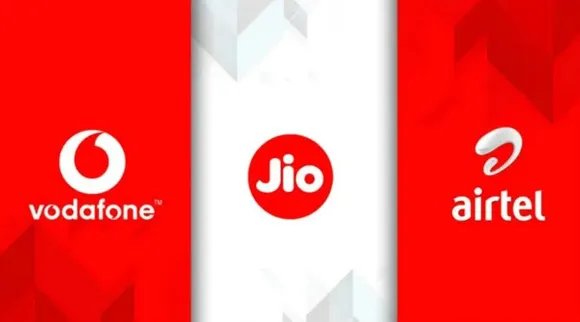 Vodafone, Jio, Airtel