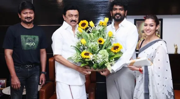MK Stalin, Nayanthara, Vignesh Shivan