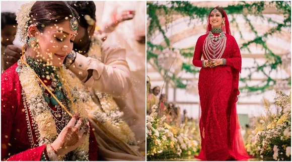 Nayanthara wedding look, nayanthara vignesh shivan wedding