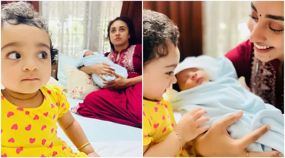 Pearle Maaney, Rachel Maaney, Rachel Maaney son, Nila, Pearle Nila