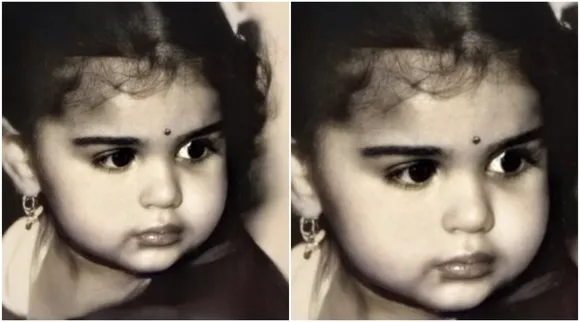 Kalyani Priyadarshan, kalyani priyadarshan childhood photo