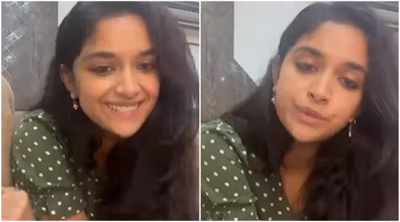 Keerthy suresh, Keerthy suresh singing