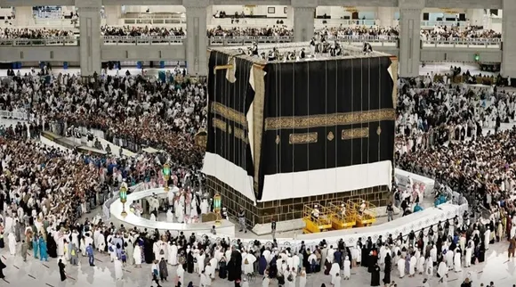 Kaaba, Kiswa, Saudi Arabia