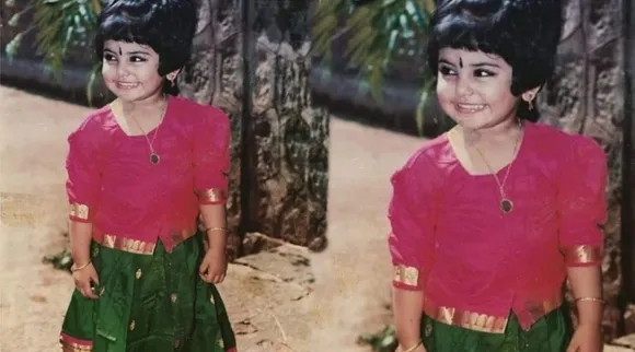 Manjima Mohan, Manjima Mohan childhood photo, Manjima Mohan throwback