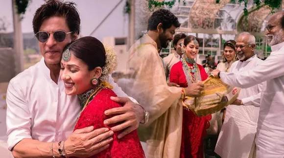 Shah Rukh Khan, Rajinikanth Maniratnam, Nayanthara Vignesh Shivan wedding