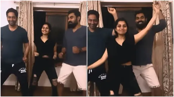 Niranjana Anoop, Suraj Venjaramoodu, Saiju Kurup, Niranjana Anoop Suraj Venjaramoodu Saiju Kurup Dance reels