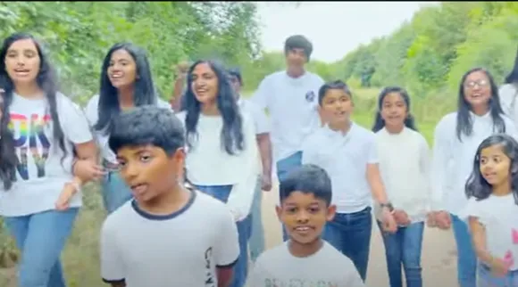 Nottingham Malayalee cultural association, Kids music band, Singing Stars, Kids music band video