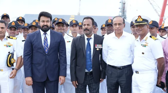 Mohanlal, INS Vikrant