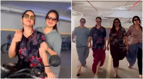 Bhavana, Bhavana and friends dance, Baggy jeansum song