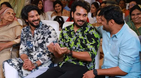 Dulquer Salmaan, Maqbool Salmaan, Ashkar Saudan, Dulquer Salman with cousins