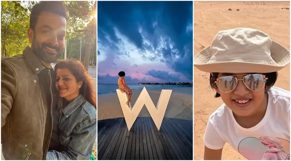 Prithviraj Sukumaran, Ally's Birthday celebration Maldives