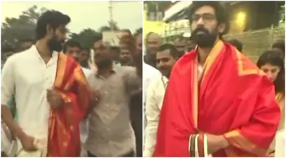 Rana Daggubati, Rana Daggubati Tirupati Temple