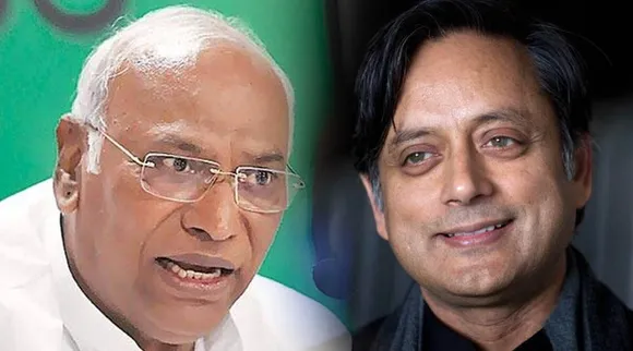 AICC president election, Shashi Tharoor, Mallikarjun Kharge