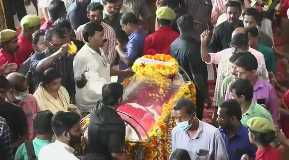 Kodiyeri, Death