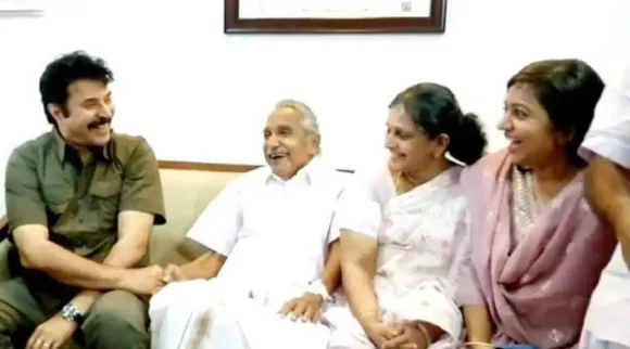 Mammootty, Oomen chandy, Birthday