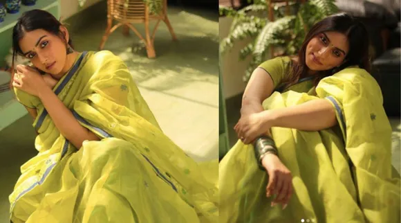 ചക്കി കൂടുതല്‍ സുന്ദരിയായിരിക്കുന്നു; സാരിയില്‍ തിളങ്ങി മാളവിക