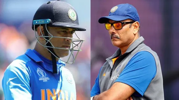 MS Dhoni, Ravi Shastri