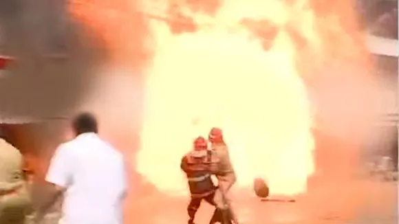 Fire, Pathanamthitta, Kerala Fireforce