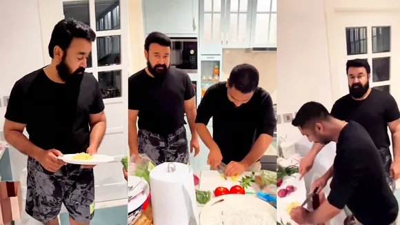 Mohanlal, Mohanlal video, Mohanlal cooking video