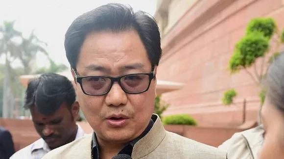 Kiran Rijiju, Central Government