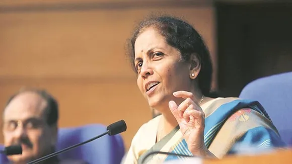 Nirmala Sitharaman, Old Pension Scheme, New Pension Scheme, Finance Secretary T V Somanathan, Indian Express, India news