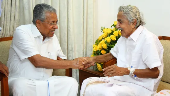 Pinarayi Vijayan, Oommen Chandi