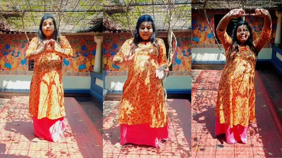 Sneha Sreekumar, Artist, dance video