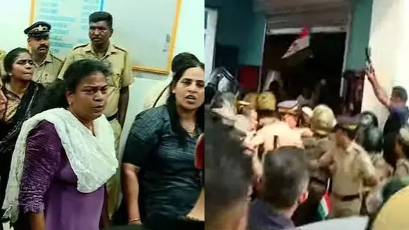 kochi corporation, protest, ie malayalam