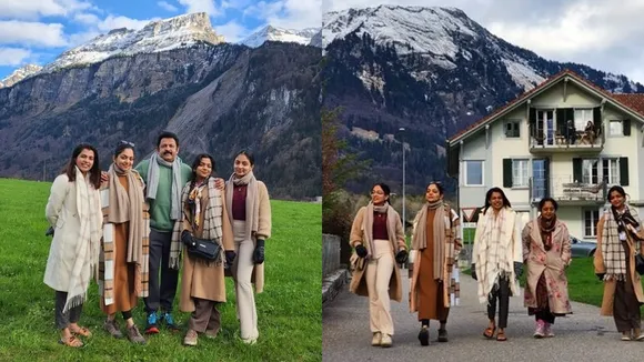Krishna Kumar family photo, Ahaana Krishna