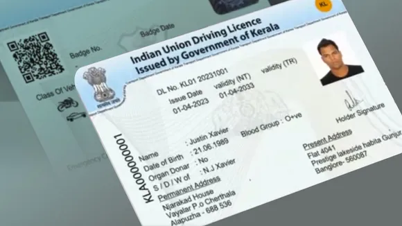 Launching new Driving License in card