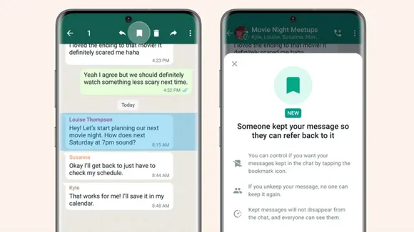 WhatsApp, WhatsApp news, disappearing messages, keep in chat, whatsapp disappearing messages, whatsapp keep in chat