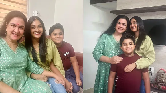 urvasi, urvasi instagram, urvasi latest, urvasi with daughter, urvasi family, urvasi Teja Lakshmi , Teja Lakshmi Kunjatta, Teja Lakshmi urvashi daughter